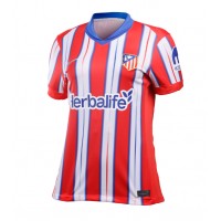 Camiseta Atletico Madrid Alexander Sorloth #9 Primera Equipación para mujer 2024-25 manga corta